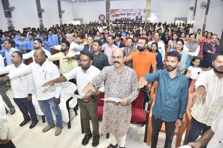 जगदलपुर में “नशामुक्त युवा फॉर विकसित भारत-संकल्प अभियान” का शुभारंभ