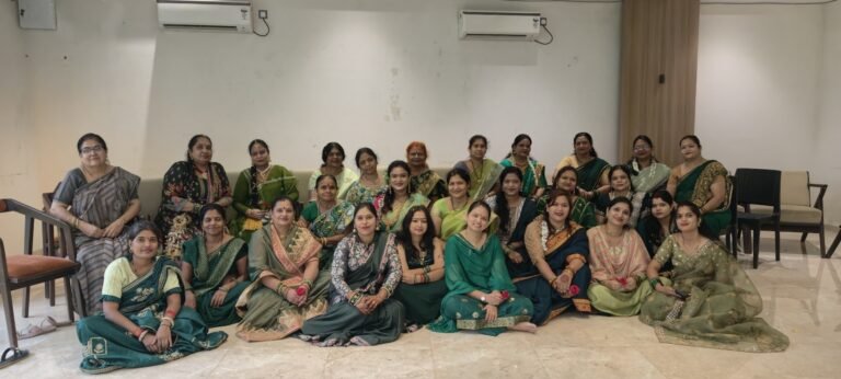 अविनाश वुड्स सोसाइटी में महिलाओं ने मनाया छत्तीसगढ़ का पहला त्योहार हरेली एवं सावन मेला