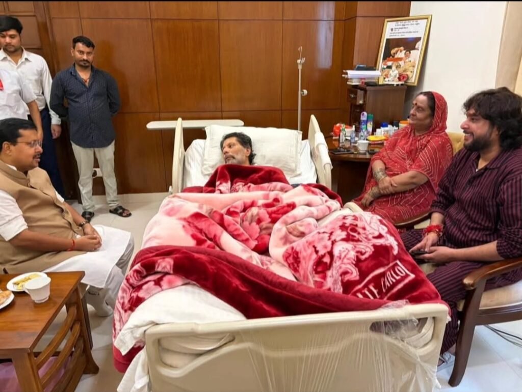 भाजपा राष्ट्रीय अध्यक्ष नितिन नवीन ने छत्तीसगढ़ निवास में किरण देव से की आत्मीय मुलाकात, प्रदेश अध्यक्ष के स्वास्थ्य की ली जानकारी, कुशलक्षेम जाना